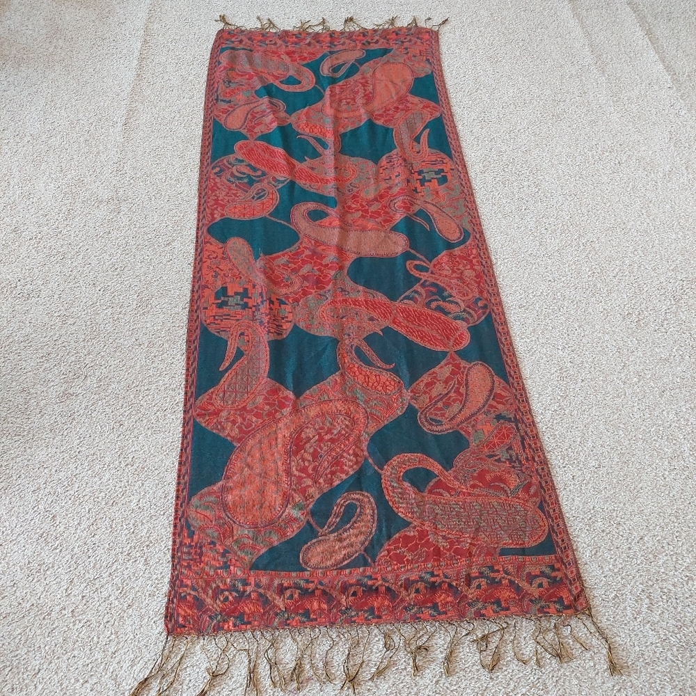 Women's Shawl Scarf‎ Fringe